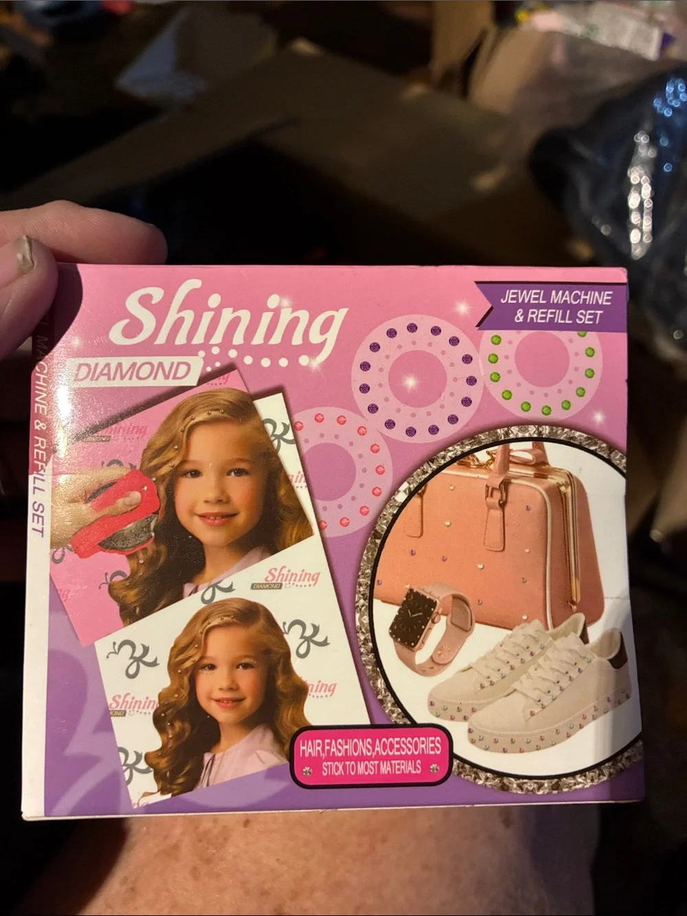 Bling Bling Kids Hair Accessory Kit - Pink